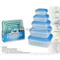 10pcs square storage container,plastic container with lid